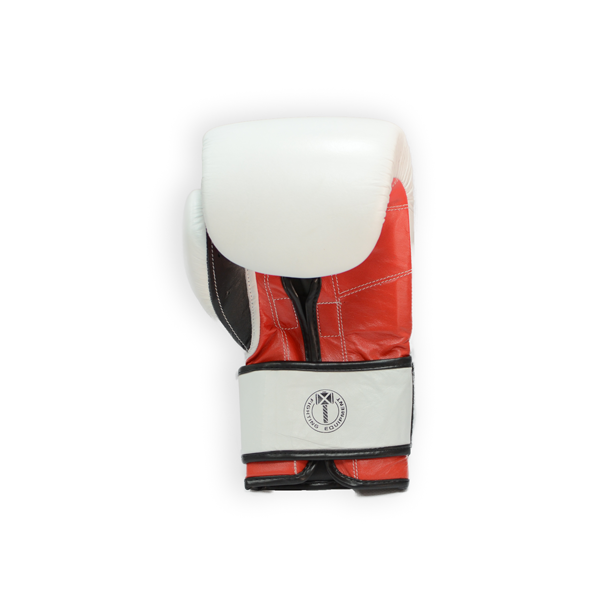 Рукавички боксерські THOR RING STAR 12oz / PU / біло-червоно-чорні 536/01(PU)WHITE/RED/BLK 12 oz. фото