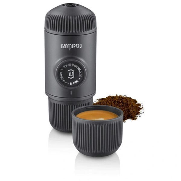 Набір Wacaco Nanopresso: кавоварка, адаптер для капсул та рушники бариста NanopressoSet1 фото