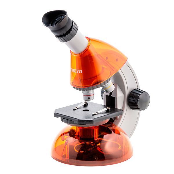 Мікроскоп SIGETA MIXI 40x-640x ORANGE (з адаптером для смартфона) - Безкоштовна доставка 65913 фото