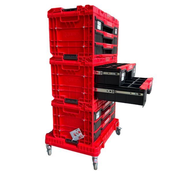Комплект інструментальних ящиків Qbrick System ONE Drawer Workshop Set 1 red 2.0 5901238209865 фото