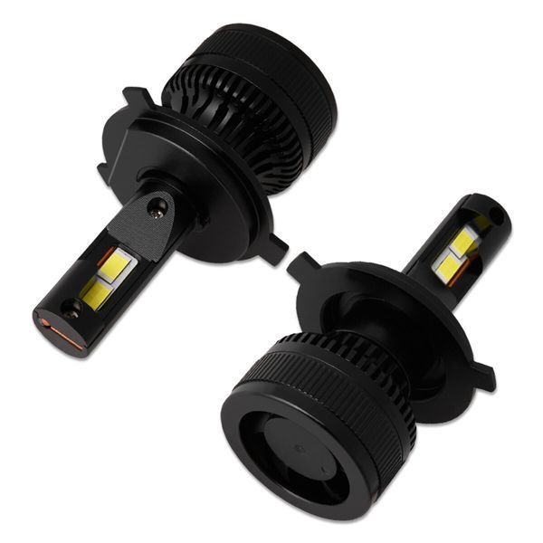 Автолампа Solar LED H4 12/24V 100W 9000Lm 6500K CSP3570 2шт 8604S2 фото