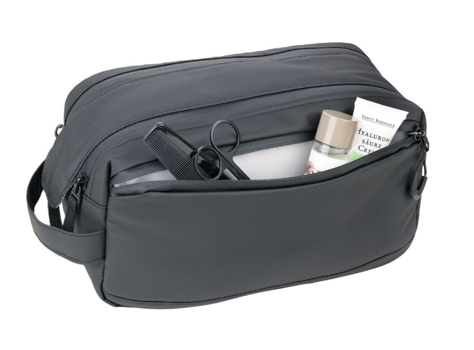 Сумка "BLACK WASHBAG 2 "поліестер, косметичка, 32 х 15 х 4,5 см, чорна BBL65/BK фото