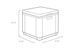 Стіл-скриня з термоізоляцією Allibert Ice Cube, графіт 8711245121253 фото 10