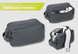Сумка "BLACK WASHBAG 2 "поліестер, косметичка, 32 х 15 х 4,5 см, чорна BBL65/BK фото 3