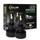 Автолампа Solar LED H4 12/24V 100W 9000Lm 6500K CSP3570 2шт 8604S2 фото 1