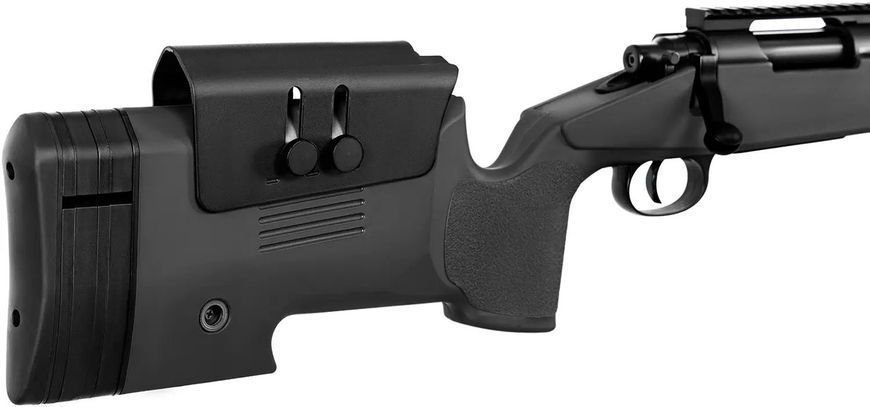 Страйкбольна гвинтівка Evolution M40 Spring 6 мм cashmir black (EC90SR) 1636.00.26 фото