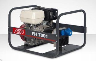 Генераторна установка FH7001 1ф-6,4кВт, двиг.Honda, бак-6,2л, руч.старт FH 7001 фото