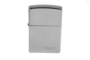 Запальничка Zipo 150ZL Zipo Logo BLACK ICE 150ZL фото