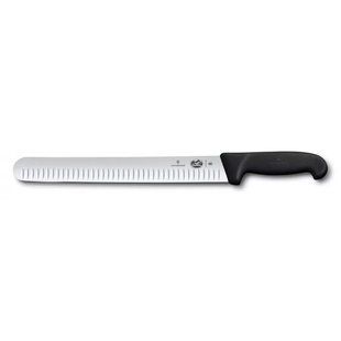 Кухонний ніж Victorinox Fibrox Slicing для нарізки 300 мм Чорний (5.4723.30) 5.4723.30 фото