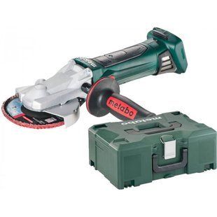 Акумуляторна кутова шліфувальна машина Metabo WF 18 LTX 125 Quick, MetaLoc, без акб і з/п 601306840 фото