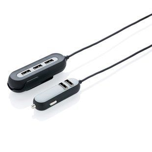 Автомобільний зарядний пристрій на 5 USB P302.351 фото
