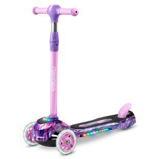 Самокат дитячий триколісний Ricokids Piko рожево-фіолетовий 765013 фото