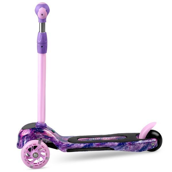 Самокат дитячий триколісний Ricokids Piko рожево-фіолетовий 765013 фото