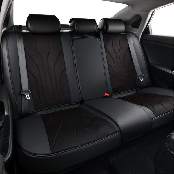 Комплект, 5D чохли для сидінь Beltex Sierra, black-red BX90600 фото