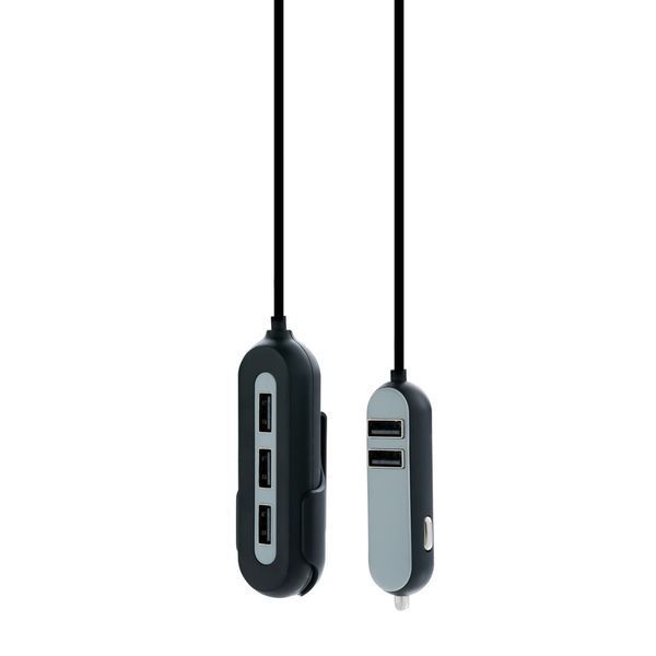 Автомобільний зарядний пристрій на 5 USB P302.351 фото