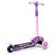 Самокат дитячий триколісний Ricokids Piko рожево-фіолетовий 765013 фото 3
