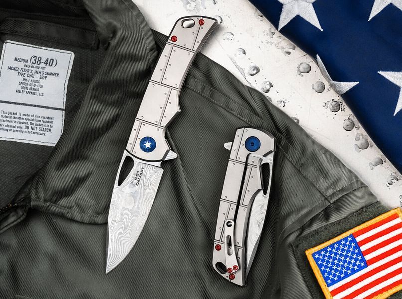 Нож Boker Plus "P-51 Damast" 4009060 фото