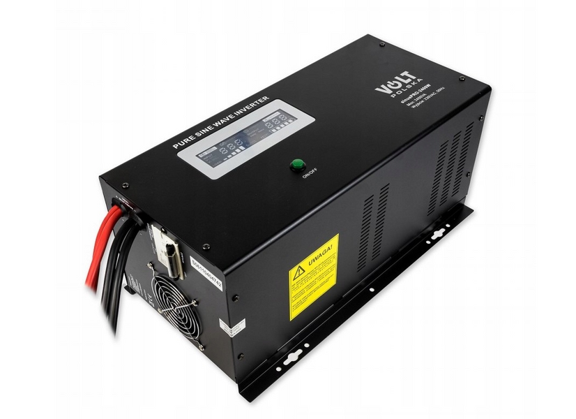 Комплект Volt Polska SINUS PRO 2400W 12/230V 1600/2400W + Акумулятор гелевий 4SUN MAXX GEL 120 Ah 2400W120FMS фото
