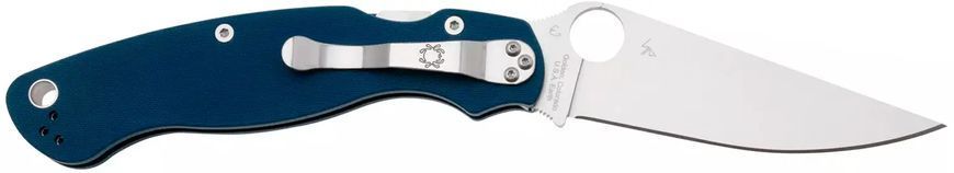 Ніж Spyderco Military 2 CPM SPY27 G-10 Cobalt Blue 87.17.01 фото