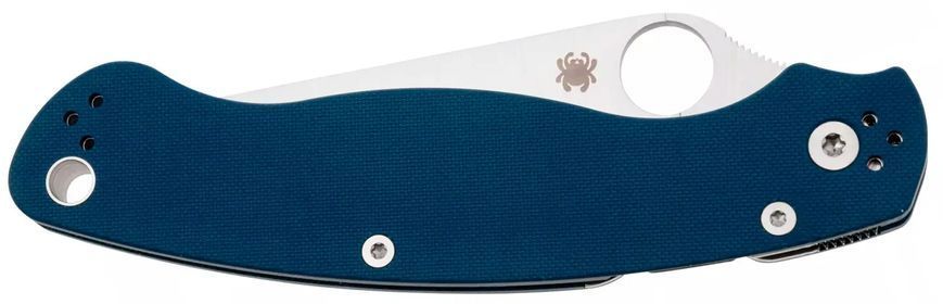 Ніж Spyderco Military 2 CPM SPY27 G-10 Cobalt Blue 87.17.01 фото