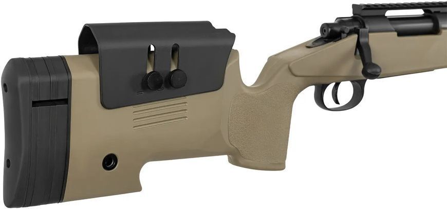 Страйкбольна гвинтівка Evolution M40 Spring 6 мм tan (EC90SR-T) 1636.00.25 фото