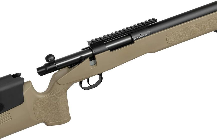 Страйкбольна гвинтівка Evolution M40 Spring 6 мм tan (EC90SR-T) 1636.00.25 фото