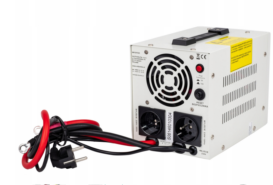 Аварійний комплект Volt Polska SINUS PRO 500 E 12/230V 350/500W + Акумулятор Green Cell AGM VRLA 100Ah 12V 500E100AGM фото