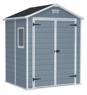 Садовий пластиковий будиночок KETER MANOR 6x5 DD 7290103660390 фото