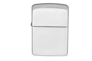 Запальничка Zipo 167 High Polisg Chrome Armor Срібласта 167 фото