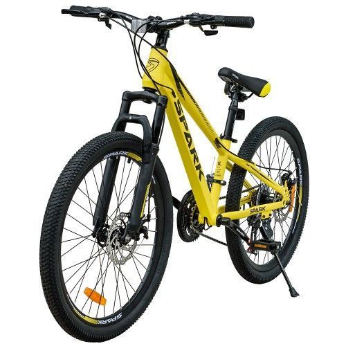 Велосипед SPARK RIDE (колеса - 24, сталева рама - 11) жовтий 000238403 фото