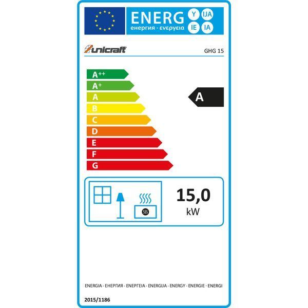 Теплова гармата газова 15 кВт Unicraft GHG 15 6520015 фото