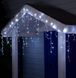 Гірлянда електрична Chomik Бахрома, 300 LED, 12м, холодний білий, від мережі 5900779879850 фото 1
