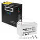 Комплект Volt Polska SINUS PRO 800 W 12/230V 500/800W + Акумулятор гелевий 4SUN MAXX GEL 100 Ah 800W100FM фото 1
