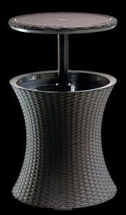 Стол - бар пластиковий Keter Cool Bar RATTAN 7290005828386 фото