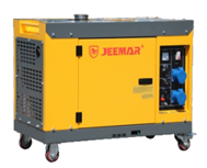 Генератор дизель JM18000TD 15KW (однофазний + свічка розжарення) безшумний ТАТА GN-064 фото
