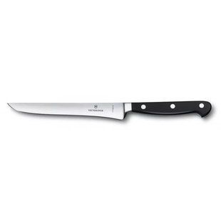 Кухонний кований ніж Victorinox German Type обвалочний 150 мм Чорний (7.7153.15) 7.7153.15 фото