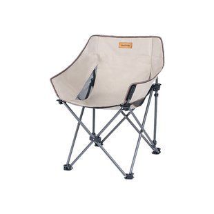 Крісло складане Naturehike NH20JJ022 600D Oxford Cotton / сталь, бежевий 6927595766385 фото