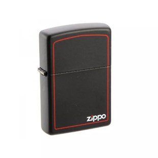 Запальничка Zippo 218 ZB CLASSIC black matte with zippo 218ZB фото