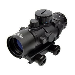 Призматичний приціл SIGETA Prismatic 3.5x30 Mildot Red/Green/Blue + Безкоштовна доставка 65713 фото