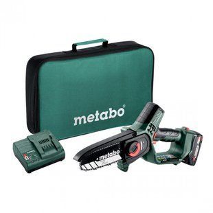Акумуляторна пила Metabo MS 18 LTX 15, 1 акб Li-Power 18 В, 2.0 Ah 600856500 фото