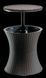 Стол - бар пластиковий Keter Cool Bar RATTAN 7290005828386 фото 1