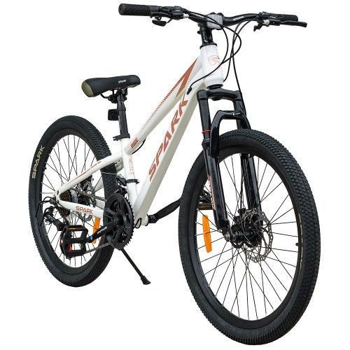 Велосипед SPARK RIDE (колеса - 24, сталева рама - 11) білий 000238404 фото
