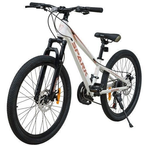 Велосипед SPARK RIDE (колеса - 24, сталева рама - 11) білий 000238404 фото