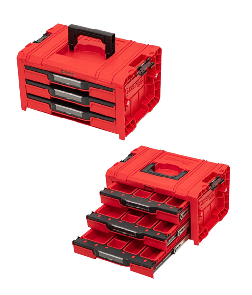Набір інструментів для ящиків Qbrick System PRO Drawer Workshop Set 3 2.0 RED (5901238258353) 5901238258353 фото