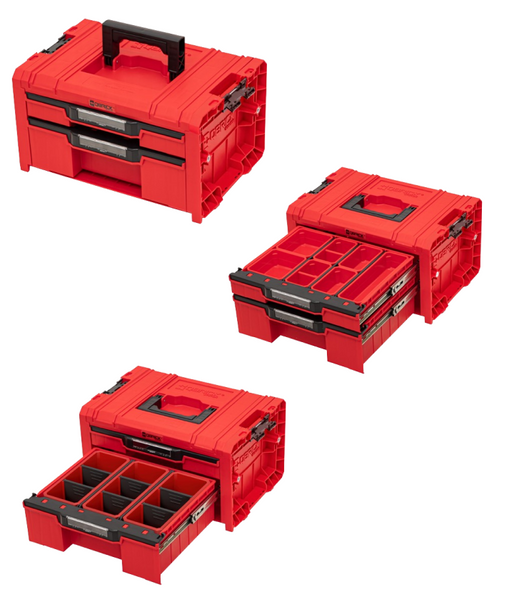 Набір інструментів для ящиків Qbrick System PRO Drawer Workshop Set 3 2.0 RED (5901238258353) 5901238258353 фото