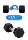 Гантель шестигранна 5 кг THUNDER HEXAGONAL-DUMBBELLS-5KG фото 8