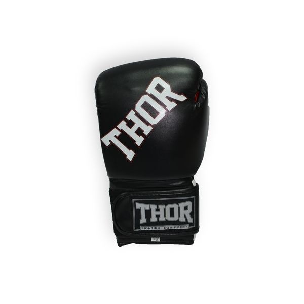 Рукавички боксерські THOR RING STAR 12oz / шкіра / чорно-біло-червоні 536/02(Le)BLK/WHT/RED 12 oz. фото
