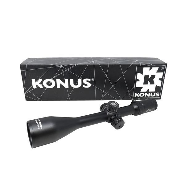 Оптичний приціл KONUS ABSOLUTE 5-40x56 ED 1/2 MIL-DOT IR - Безкоштовна доставка 7179 фото