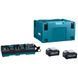 Набір акумуляторів Li-ion XGT 40 V MAX BL4040x2 Makita (191U00-8) 191U00-8 фото 1
