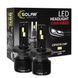 Автолампа Solar LED H4 12/24V 130W 11000Lm 6500K CSP3570 2шт 8704S2 фото 1